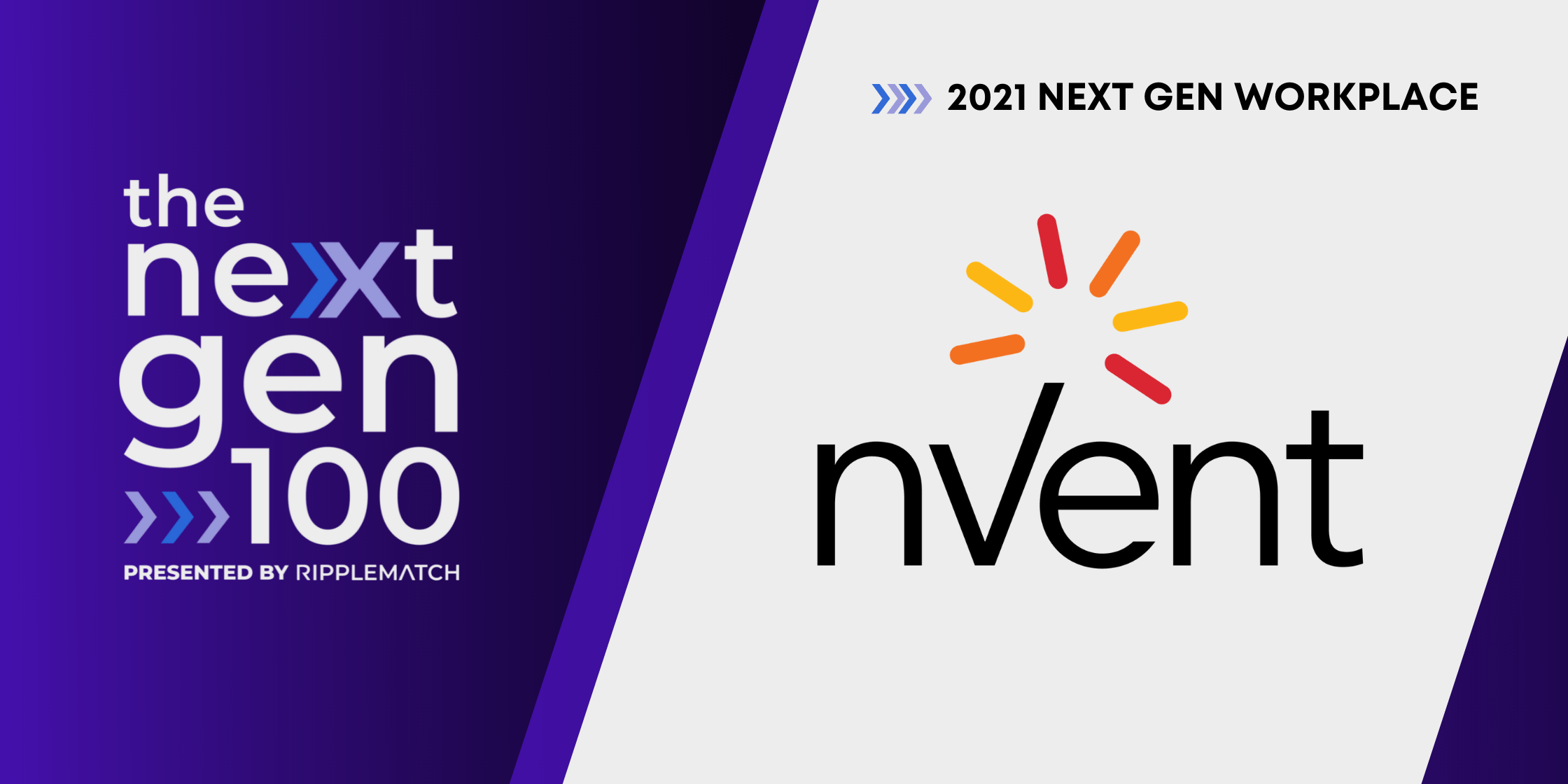 nVent Electric, plc is a Top 100 Next Gen Workplace 2021